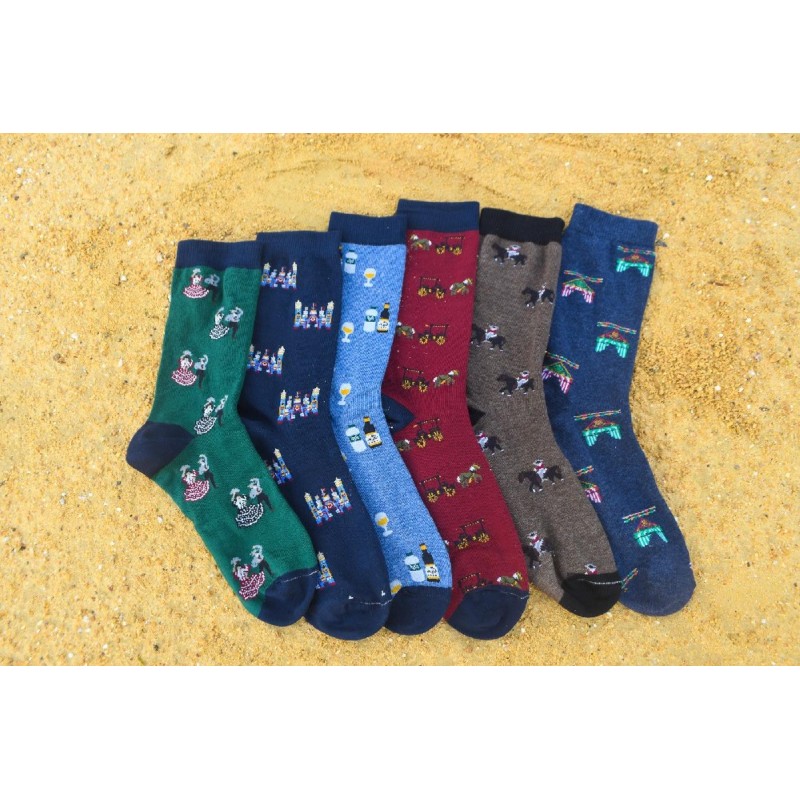 C325 CARLOMAGNO CALCETIN HOMBRE FERIA