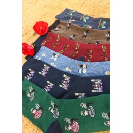 C325 CARLOMAGNO CALCETIN HOMBRE FERIA