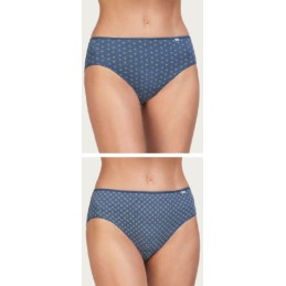 AZUL 254 AVET PACK-2 BRAGA MIDI ALGODON ESTAMPADO