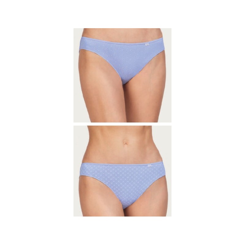 MALVA 354 AVET PACK-2 BRAGA BIKINI ALGODON ESTAMPADA