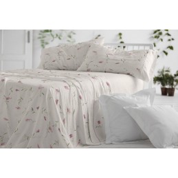 ROSA PALO TRS052 BURRITO BLANCO 135 JUEGO SABANAS ESTAMPADA