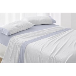 AZUL TR1550 BURRITO BLANCO 090 JUEGO SABANAS ESTAMPADA