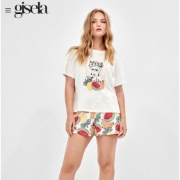 2 20414S GISELA PIJAMA MUJER FRIDA KAHLO