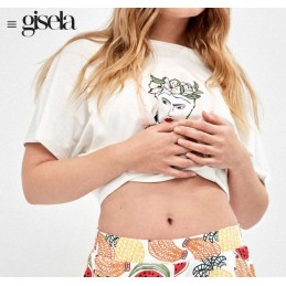 2 20414S GISELA PIJAMA MUJER FRIDA KAHLO