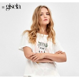 2 20414S GISELA PIJAMA MUJER FRIDA KAHLO