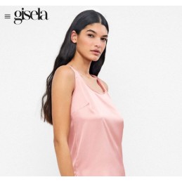 2 20390T GISELA PIJAMA MUJER SATEN TROPICAL Foto