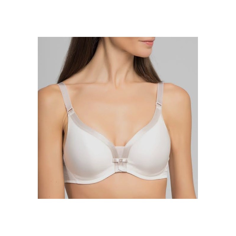 P02ZH B PLAYTEX IDEAL BEAUTY SUJETADOR AROS SIN RELLENO Marfil Foto