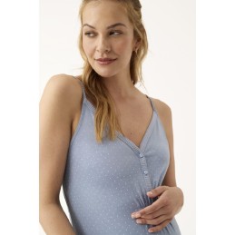 N21161 PROMISE CAMISOLA MATERNAL TIRANTES TOPITOS