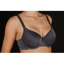 Gris VANESA-C SELENE SUJETADOR AROS RELLENO JAQUARD "058" Foto 3132