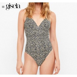 2 30434U GISELA BAÑADOR MUJER ANIMAL PRINT