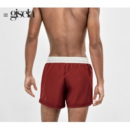 2 30442B GISELA BAÑADOR HOMBRE COMBI Burdeos Foto