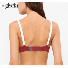 2 30361T B GISELA BIKINI BICOLOR AROS INTEGRADOS