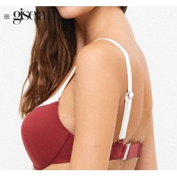 2 30361T B GISELA BIKINI BICOLOR AROS INTEGRADOS