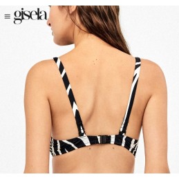 2 30276T C GISELA BIKINI AROS SIN RELLENO CEBRA