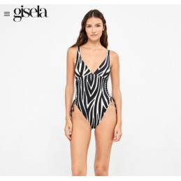2 30282U GISELA BAÑADOR CEBRA ESCOTADO