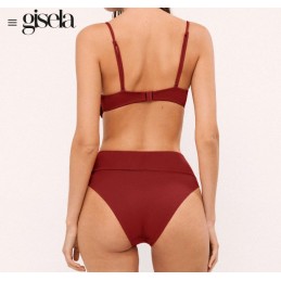 2 30412T B GISELA BIKINI BANDEAU DRAPEADO