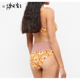 2 30393T C GISELA BIKINI DRAPEADO ESTAMPADO