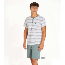 8101 RUIPEREZ PIJAMA HOMBRE RAYAS Foto