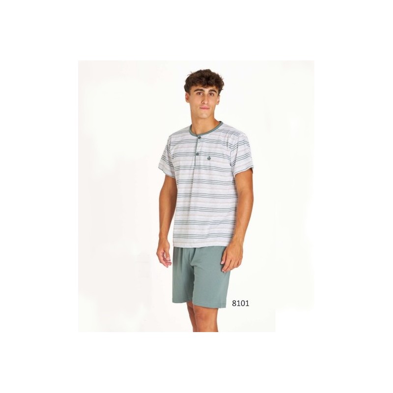 8101 RUIPEREZ PIJAMA HOMBRE RAYAS Foto