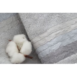 TOX212 BURRITO BLANCO JUEGO TOALLA 3 PZAS