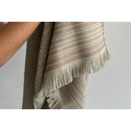 TOX214 BURRITO BLANCO JUEGO TOALLA 3 PZAS