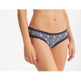 PB7092 PROMISE PACK-2 BRAGA BIKINI MODAL Azul navy Foto