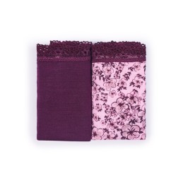 PB7102 PROMISE PACK-2 BRAGA MIDI MODAL Burdeos Foto