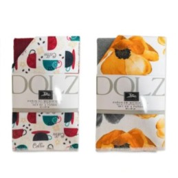 REF 77 DOLZ PACK-4 PAÑOS DE COCINA MICROFIBRA SURTIDOS