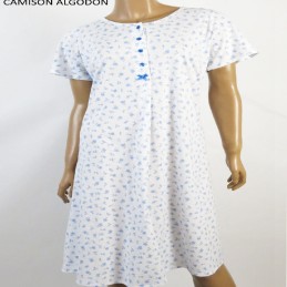 5419 LIN CAMISON MANGA CORTA ESTAMPADO