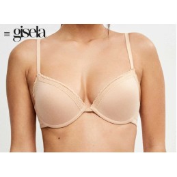PIEL 1/10081T C GISELA SUJETADOR PUSH UP ALGODON