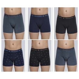 PBN28 DON ALGODON PACK-2 BOXER NIÑO FANTASIA GOMA VISTA