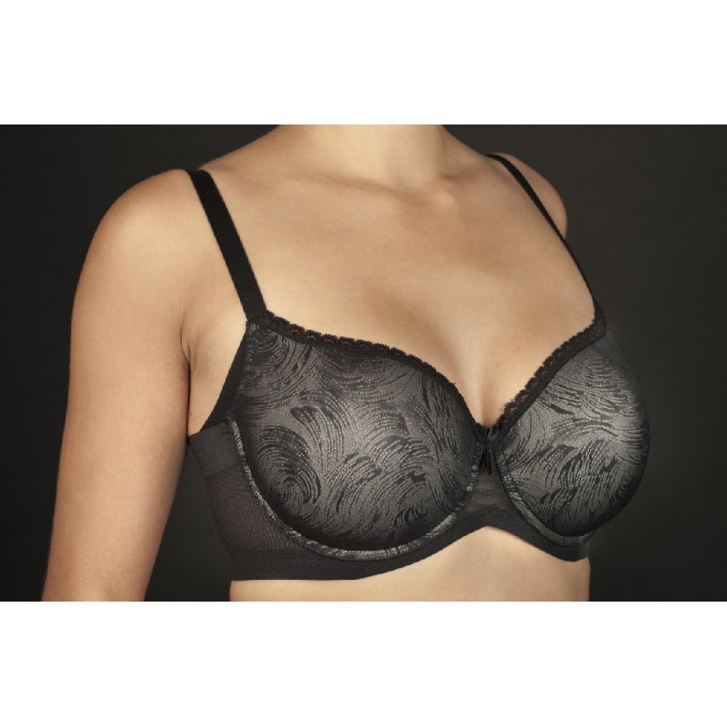 Negro VIOLETA-E SELENE SUJETADOR AROS RELLENO JACQUARD CONTORN INVISIBL "308" Foto 3190 Negro VIOLETA-E SELENE SUJETADOR AROS RELLENO JACQUARD CONTORN INVISIBL "308" Foto 3190