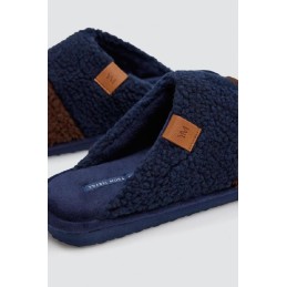 24092 YSABEL MORA ZAPATILLA HOMBRE RAYAS BORREGUITO