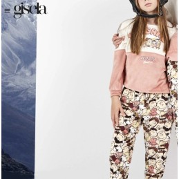 2 20501S GISELA PIJAMA NIÑA SNOOPY