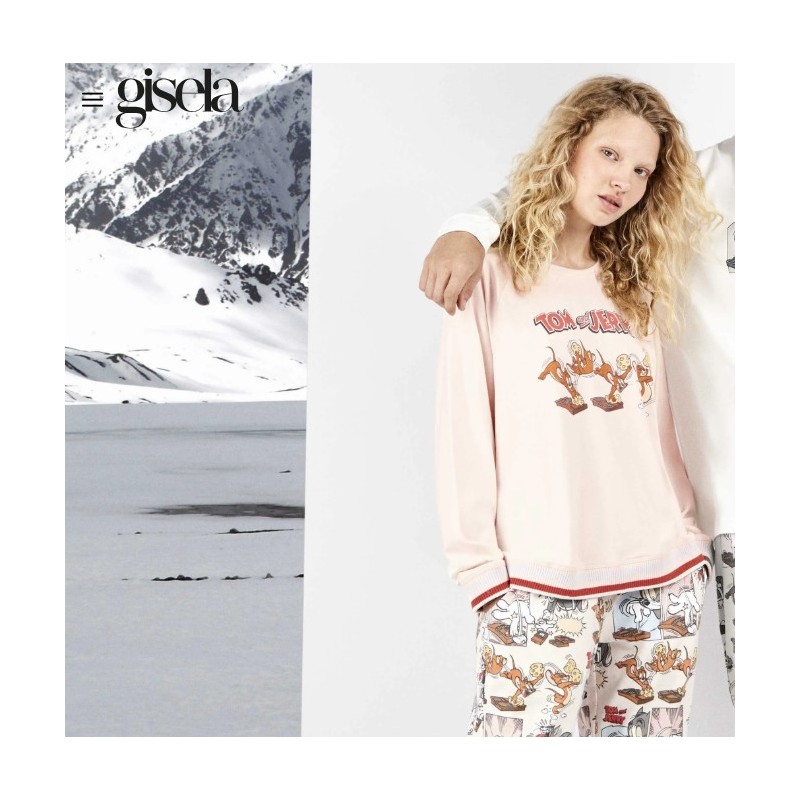 2 20480S GISELA PIJAMA MUJER TOM AND JERRY
