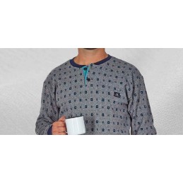 80020 DORMEN M-3XL PIJAMA HOMBRE PUNTO MILANO