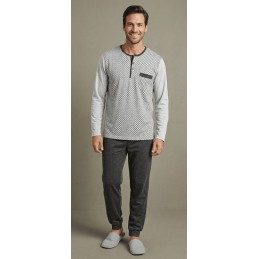6088 ENTREDOS PIJAMA HOMBRE GEOMÉTRICO