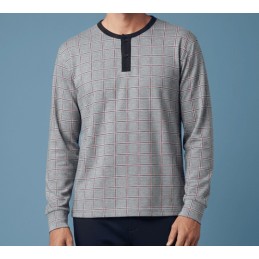 6078 ENTREDOS M-2XL PIJAMA HOMBRE CUADROS