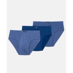 0080 ABANDERADO PACK-3 SLIP HOMBRE ESTAMPADO Foto 32333