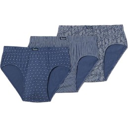 0080 ABANDERADO PACK-3 SLIP HOMBRE ESTAMPADO Foto 32338