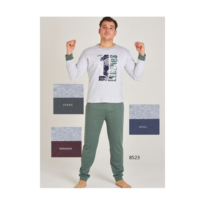 8523 RUIPEREZ PIJAMA HOMBRE FOTTBAL SPORT