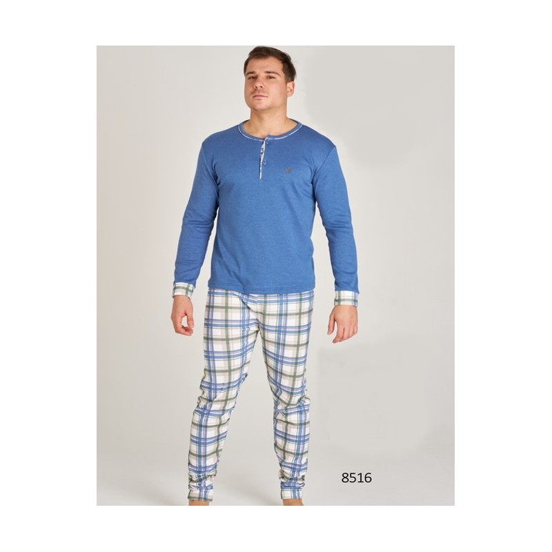 8516 RUIPEREZ 4XL PIJAMA HOMBRE PANTALON CUADROS
