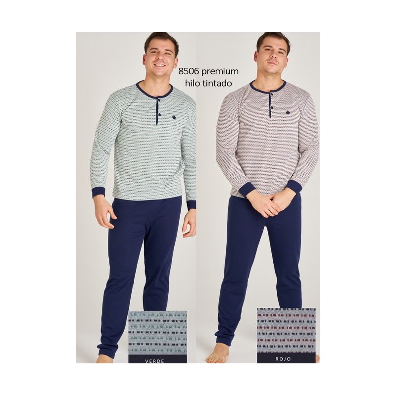 8506 RUIPEREZ 4XL PIJAMA HOMBRE JACQUARD