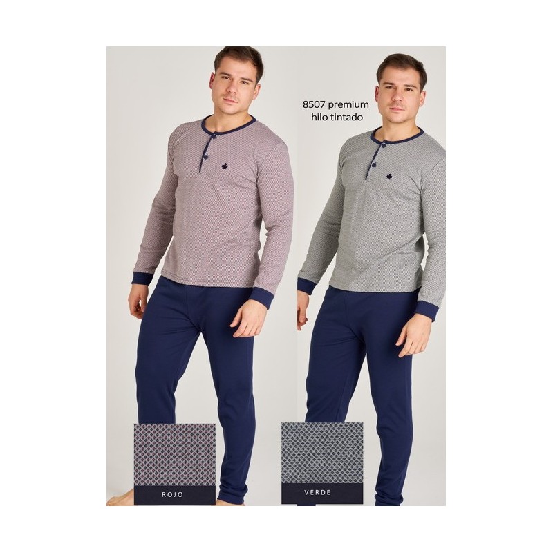 8507 RUIPEREZ 4XL PIJAMA HOMBRE JACQUARD