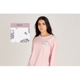 8547 RUIPEREZ PIJAMA MUJER OSO PINGÚINO