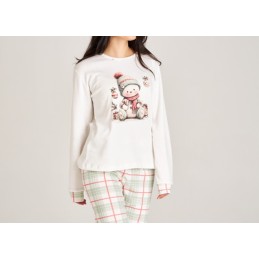 8585 RUIPEREZ PIJAMA NIÑA MUÑECO CUADROS