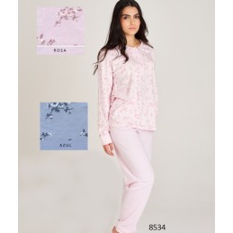 8534 RUIPEREZ 4XL PIJAMA MUJER FLORAL