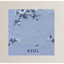 AZUL 8534 RUIPEREZ M-3XL PIJAMA MUJER FLORAL