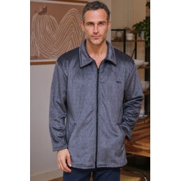 269608CR MUSLHER CHAQUETA HOMBRE DIBUJO GEOMETRICO