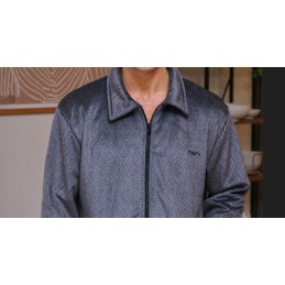 269608CR MUSLHER CHAQUETA HOMBRE DIBUJO GEOMETRICO